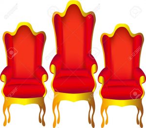 11125878-illustration-three-chairs-for-chief-red-insulated-on-white