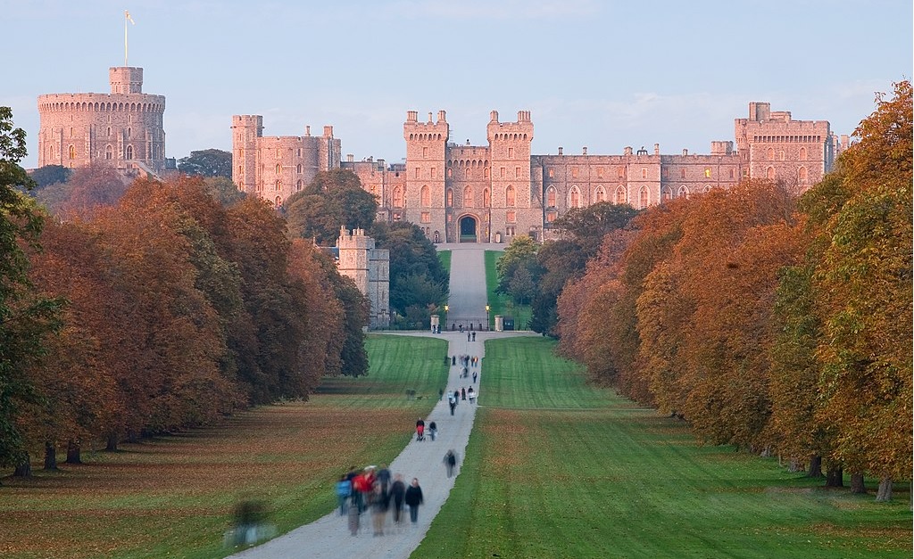 O Castelo de Windsor, da Família Real Britânica, em Londres