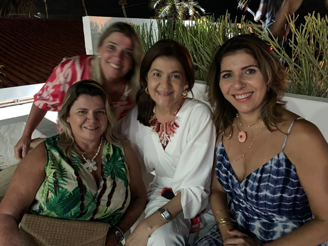 Claudinha Rocha, Aniêda Calafange, Thaiza Barros e Mônica Bezerra