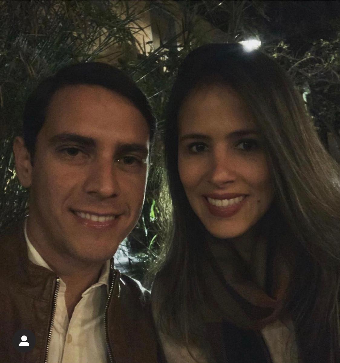 Os noivos Leonardo Lisboa e Raquel Bezerra