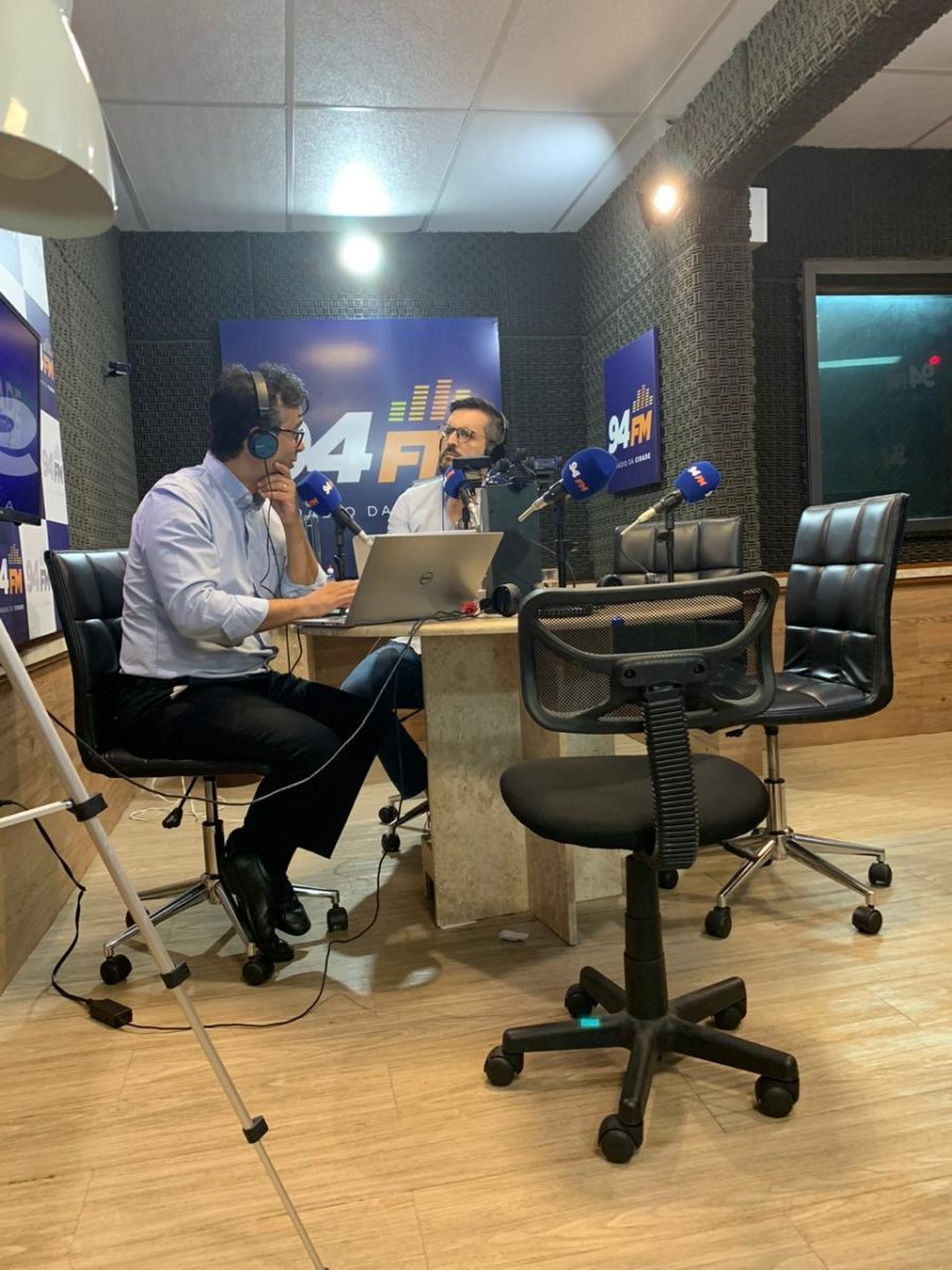 Sêmio Timeni e Luis Henrique Silva ao vivo na Rádio Cidade 94 FM