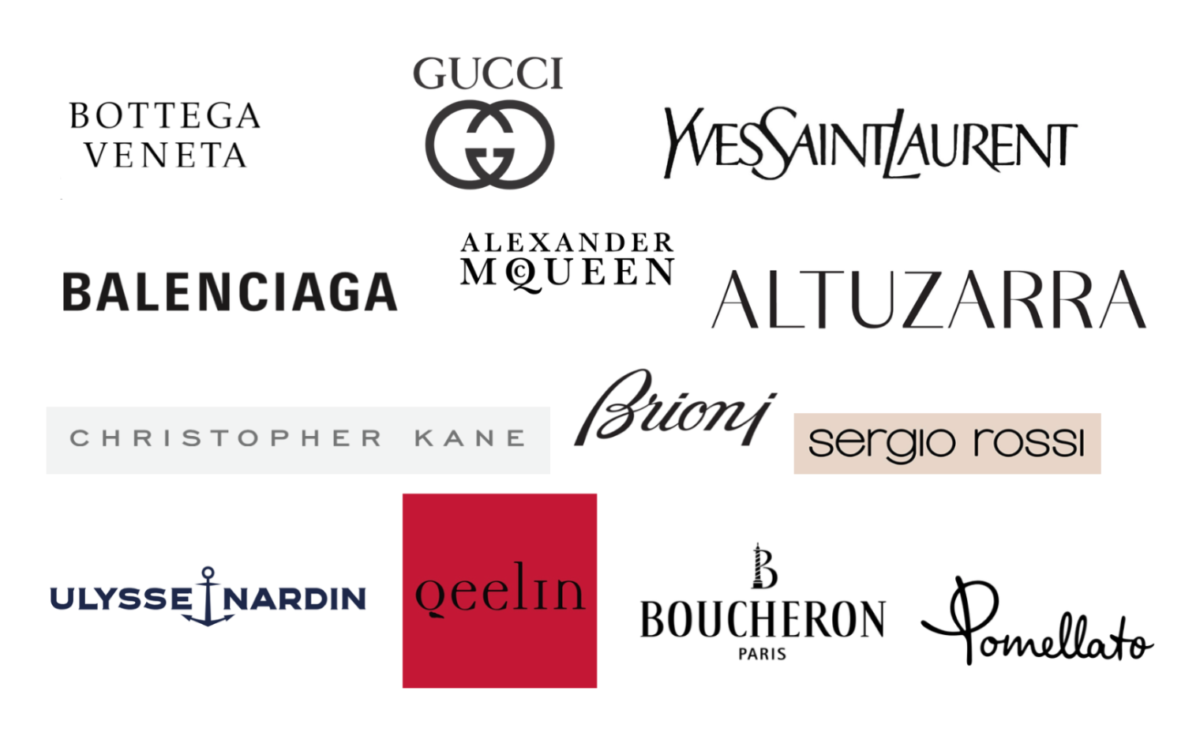 As marcas de luxo do Grupo Kering, o segundo maior conglomerado de luxo do mundo, também francês