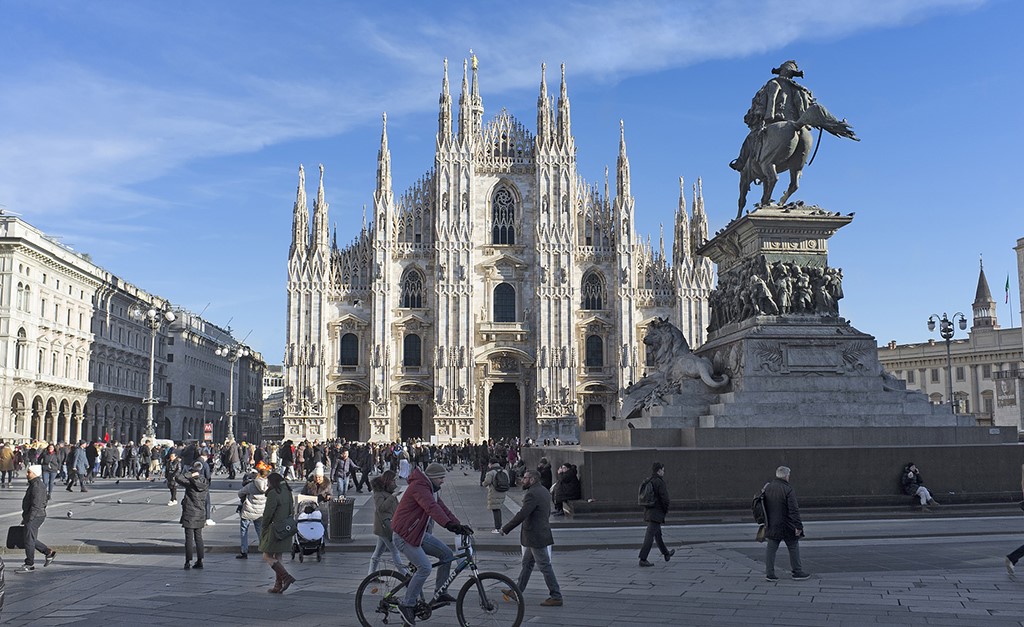 Milão, cidade da moda, em especial masculina