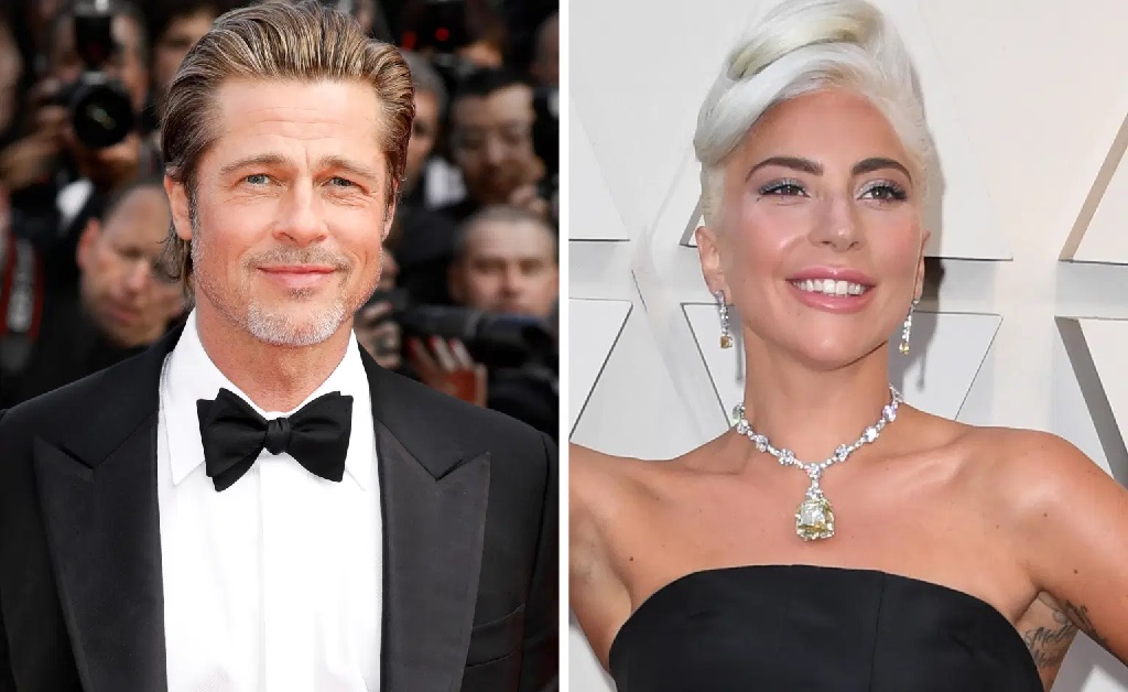 Brad Pitt e Gaga, juntos na grande tela