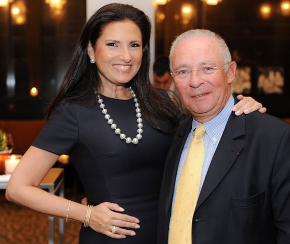 Cris Lotaif e Philippe Rothschild: um dos casais do jet top paulistano