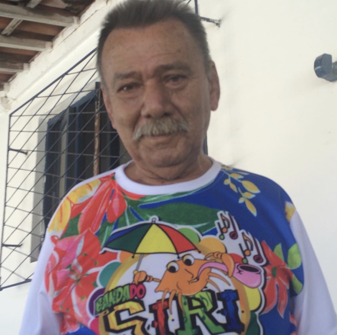 Hélio Rocha, o fundador e figura tradicional da Bando do Siri e do Carnaval da Redinha