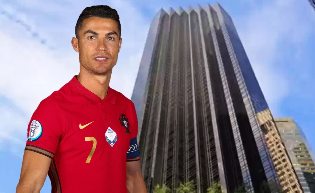 O craque português Cristiano Ronaldo quer se desfazer da sua cobertura na Trump Tower