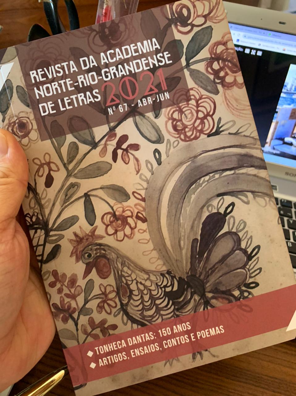 A atual Revista da Academia Norte-Rio-Grandense de Letras