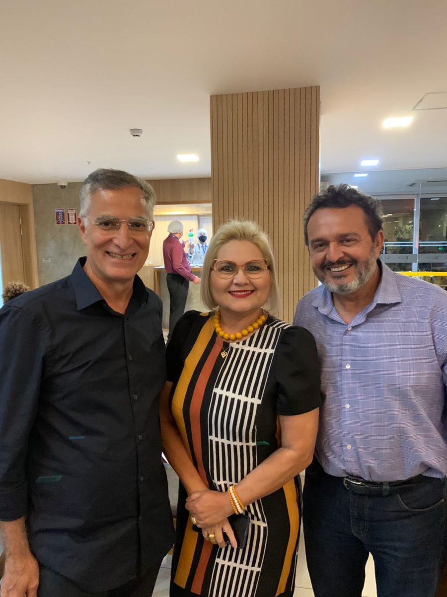 Fernando Fernandes, Liege Barbalho e Edmilson Pereira