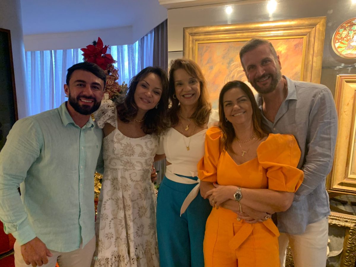 Jairo Alves, Taty e Adélia Bulhões, Tereza Beatriz de Faria Maia e Walid Bou Chacra