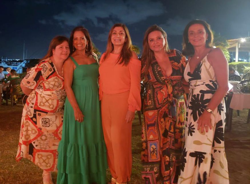 Ohana Fernandes, Flávia Bologna, Michelle Pereira, Priscila Melo e Maria Amélia Carvalho