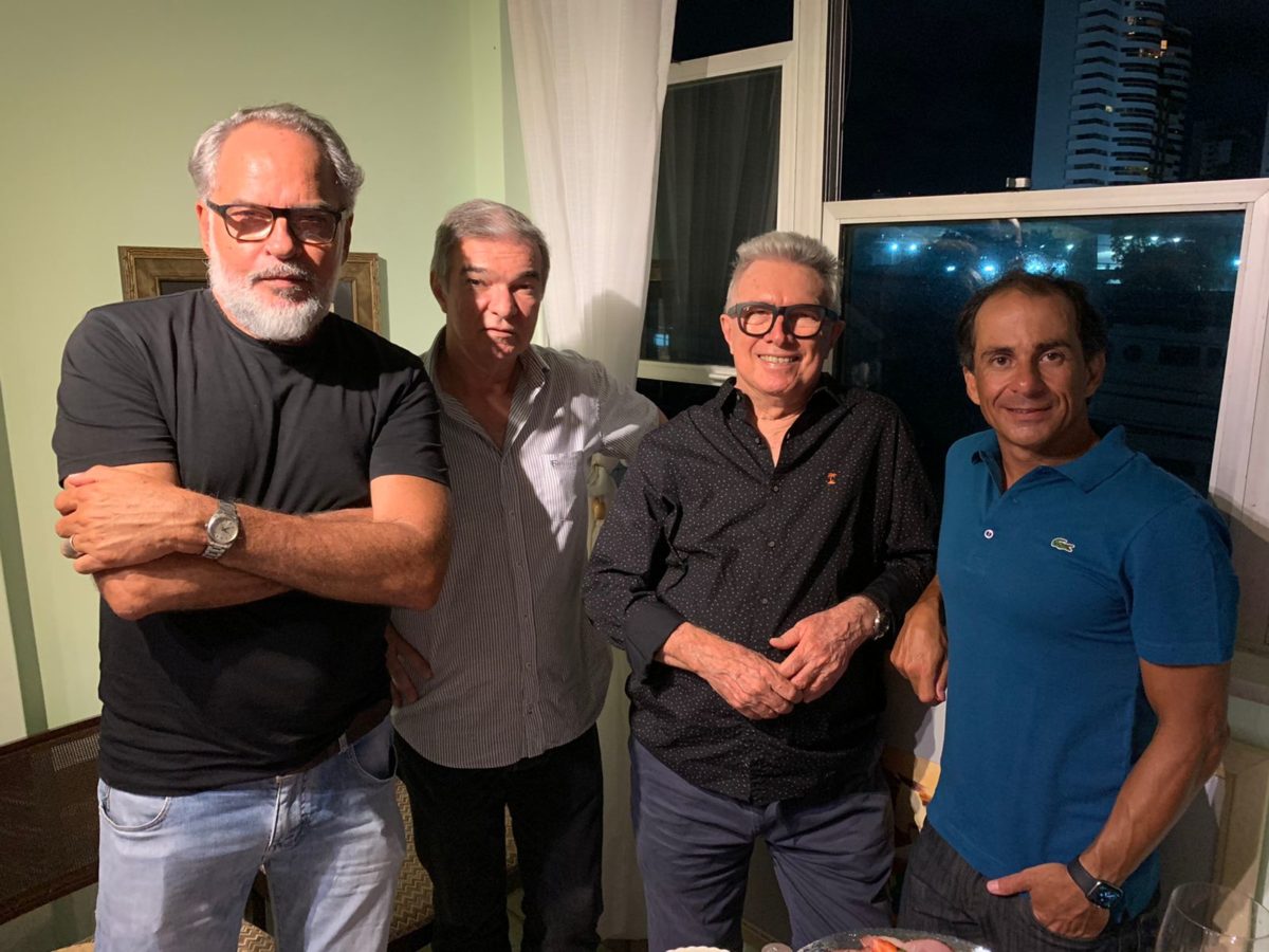 Renato Teles, Márcio Melo, Getúlio Madruga e Allan Cortez