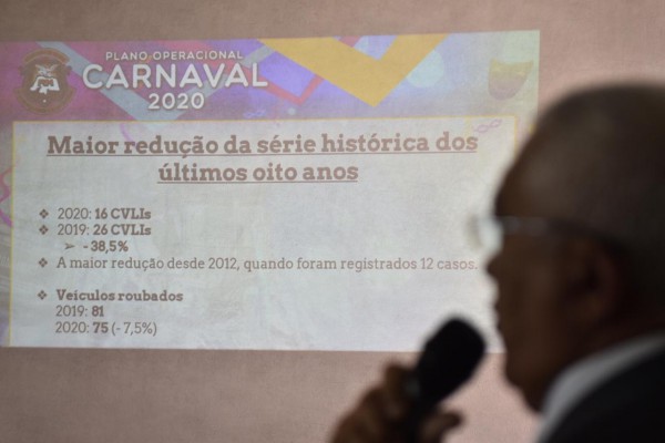 Coronel Araújo apresenta balanço da Operação Carnaval - Foto: Elisa Elsie