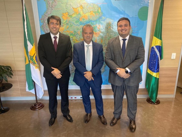 Serginho Fernandes, Rogério Marinho e Dr. Tadeu