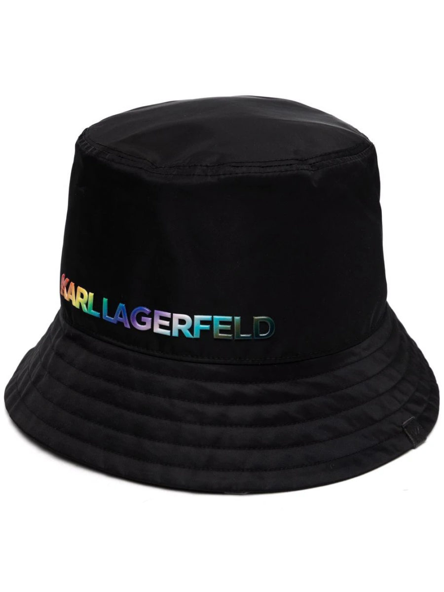 Karl Lagerfeld Chapéu bucket Pride com logo bordado para FARFETCH _ R� 1.081